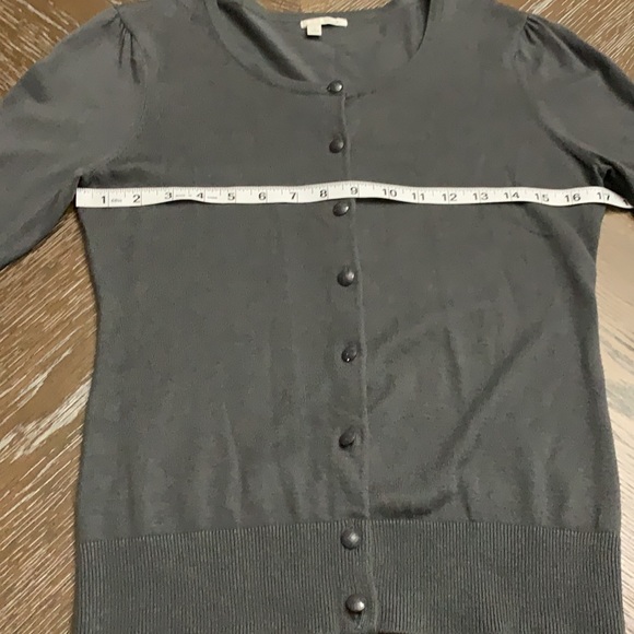 Halogen gray cardigan sweater - Picture 15 of 17